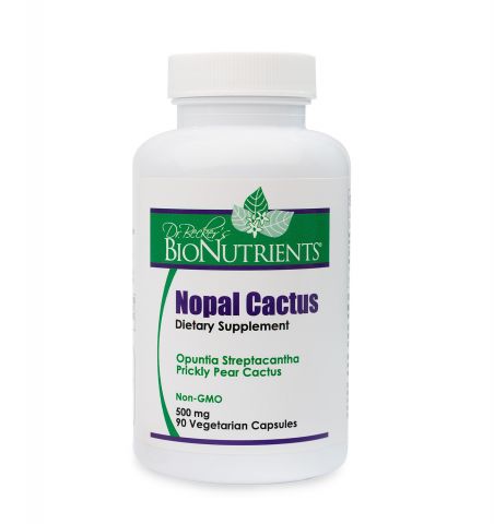 Nopal Cactus, 500mg, 90 Capsules